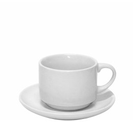 XICARA PORC.CHA C/PIRES 175ML HOTEL BCA 13P/P C/24